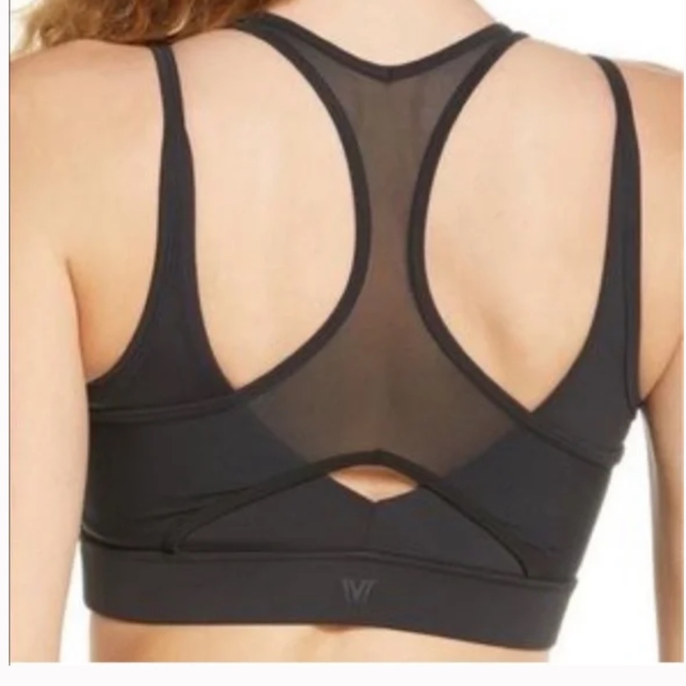 IVL Purple Mesh Cutout Sports Bra